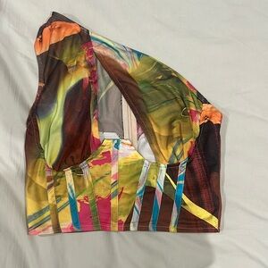 Pretty little thing, one shoulder top